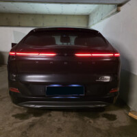 Rotes LED-Band hinten aktiv bei Begrenzungslicht & Abblendlicht